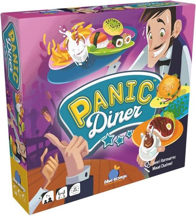 Actual product image Blue Orange The Panic Diner (English, French, German, Italian, 2 Players)