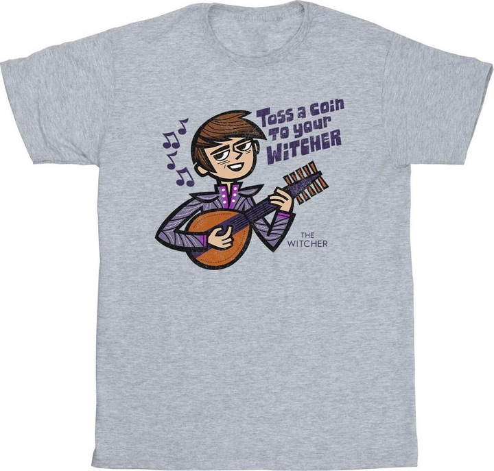 Produktbild Netflix The Witcher The Bard Performs TShirt (M)