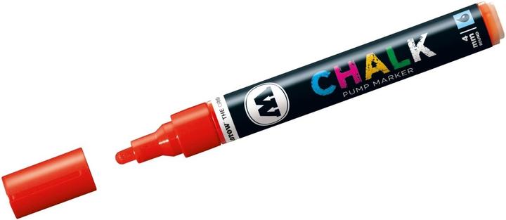 Actual product image Molotow Window marker Pump Marker Chalk refillable 4mm red (Red, 4 mm, 1 x)