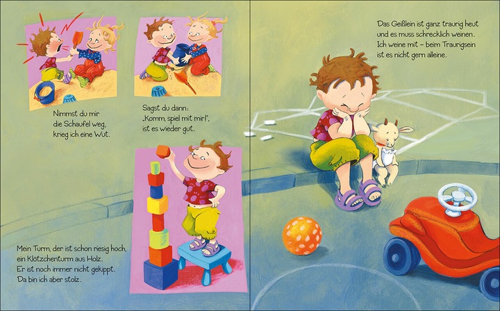 Actual product image Loewe Weinen, lachen, wütend sein - dafür bin ich nicht zu klein! (German, Dagmar, Geisler, 2024)