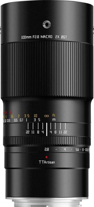 TTArtisan 100mm F2.8 Makro kompatibel mit Nikon Z (Nikon Z, Vollformat)