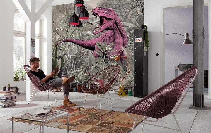 Komar Vliesbehang Into Adventure Pinky 7-panel 350 x 280 cm