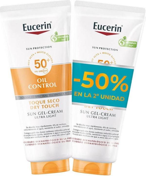 Actual product image Eucerin Oil Control Dry Touch (SPF 50+, 200 ml)