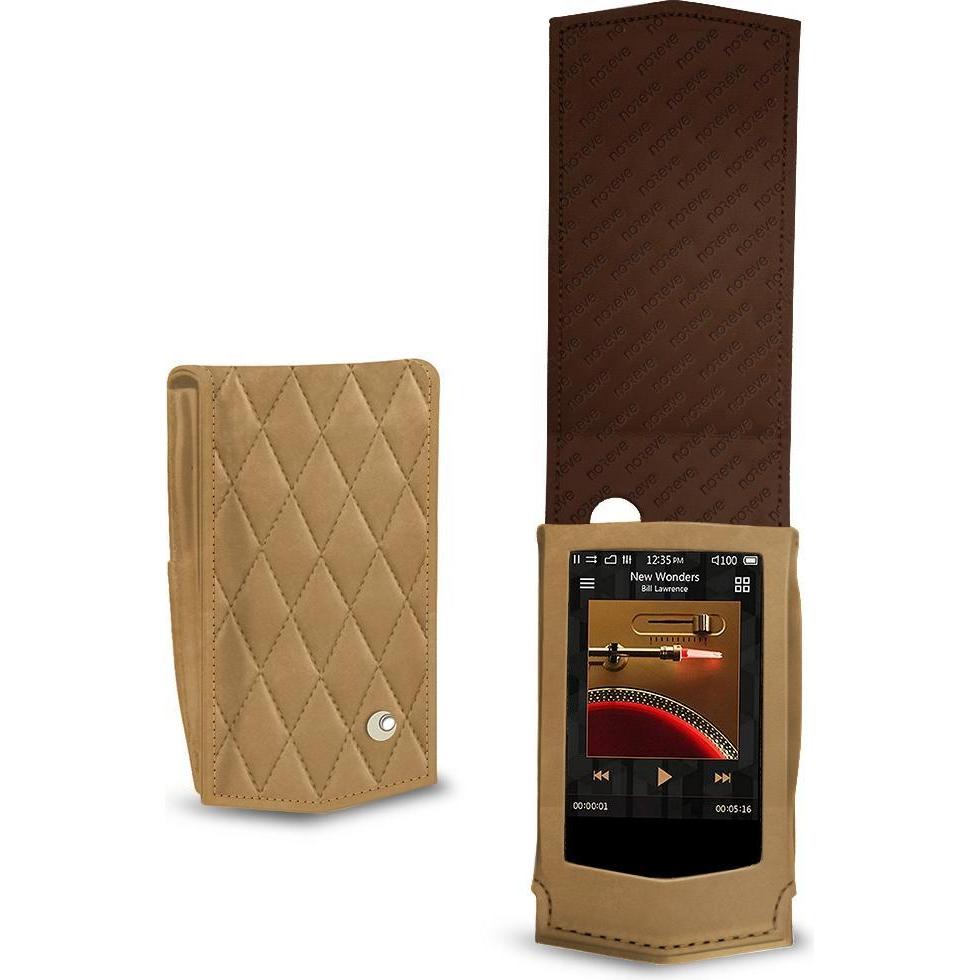 Noreve Lederschutzhülle vertikal, MP3 Tasche + Hülle, Braun
