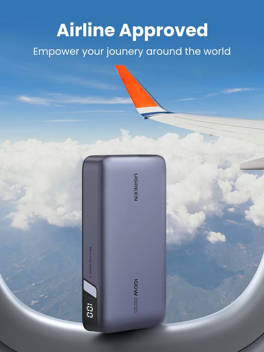 Productafbeelding Ugreen Powerbank (20000 mAh, 100 W, 72 Wh)