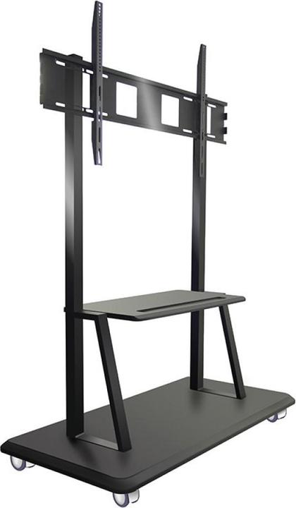 Image du produit Techly Chariot - pour écran plat - noir (55"-120") (150 kg, 55" - 120")