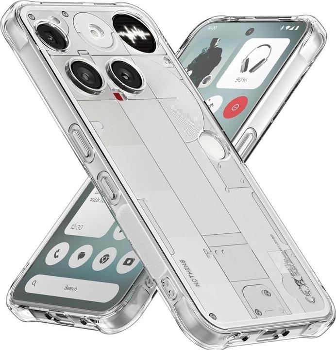 Screenguard Crystal Soft Airbag Bumper Hülle (Nothing Phone (3))