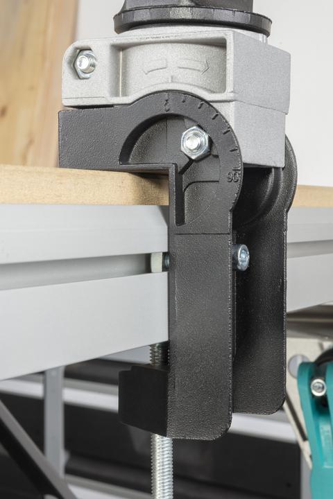 Actual product image wolfcraft Universal Drill Clamp, Die-Cast Aluminium, Swivelling