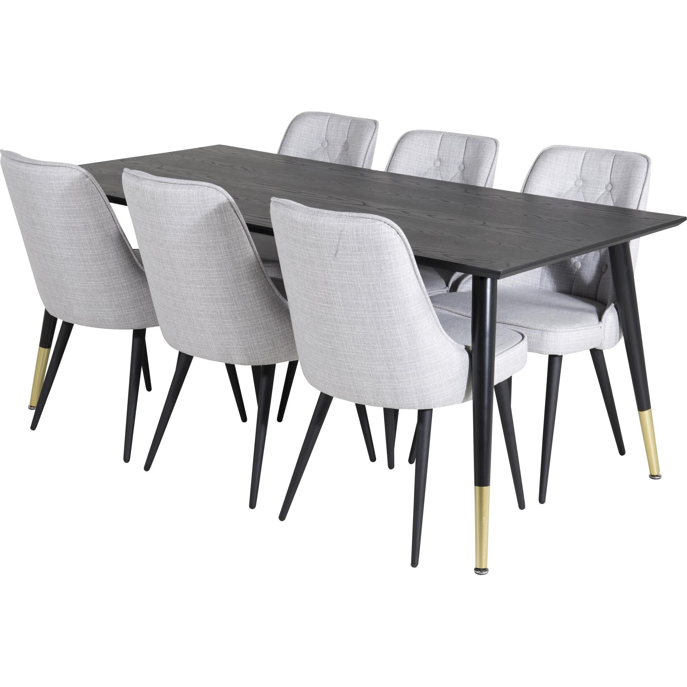 Thumbnail - Venture Home, Esstisch, Dipp, Velvet Deluxe (75 x 180 x 90 cm)