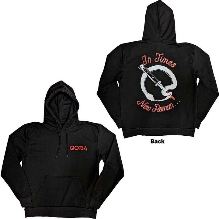 Image du produit Queens Of The Stone Age Snake Logo Back Print (Hoodie) (M)