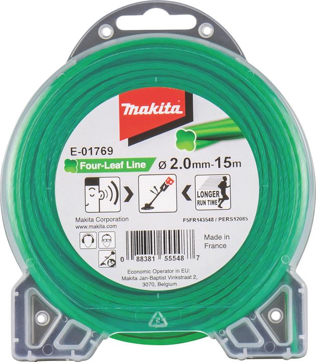 Actual product image Makita Four Leaf (Weed whacker, Trimmer line + line spool)