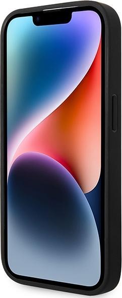 Produktbild Mercedes MEHCP14L8REMPK iPhone 14 Pro 6.1" czarny/black hardcase Leather Stars Pattern (Apple iPhone 14 Pro)