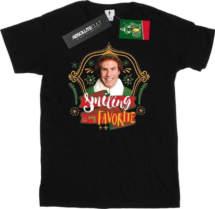 Immagine prodotto Elf Buddy Smiling Maglietta Uomo (XL)