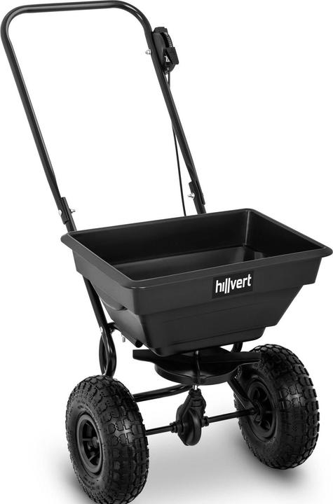 Actual product image Hillvert Streuwagen Düngerstreuer Düngerwagen Schleuderstreuer 1 bis 3 m Streubreite 14 L