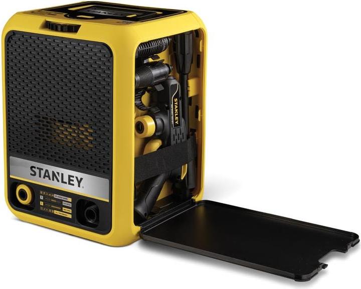 Produktbild Stanley Kompakter Hochdruckreiniger mit Dual-Speed-System und Selbstansaugfunktion (Netzbetrieb)