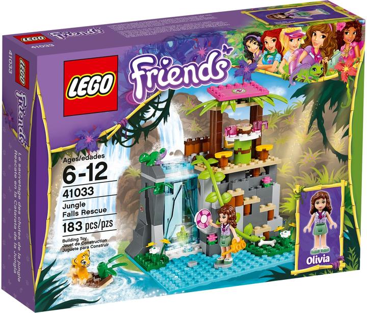 LEGO Einsatz am Dschungel Wasserfall (41033, LEGO Friends)