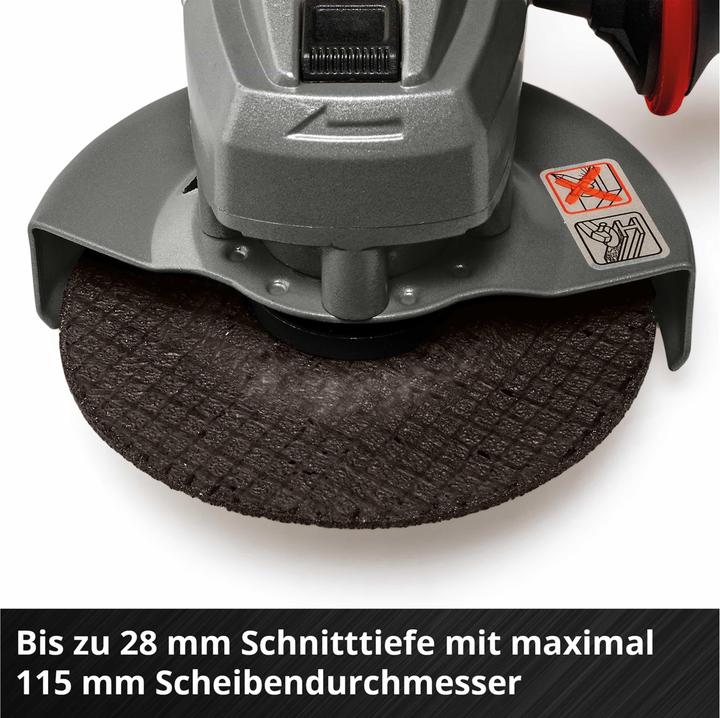Produktbild Einhell TE-AG 18/115 Q Li Solo Akku-Winkelschleifer (115 mm)