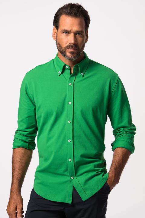 Immagine prodotto Jay-Pi Camicia di piqué da golf con FLEXNAMIC®, vestibilità moderna e colletto button-down (7XL)