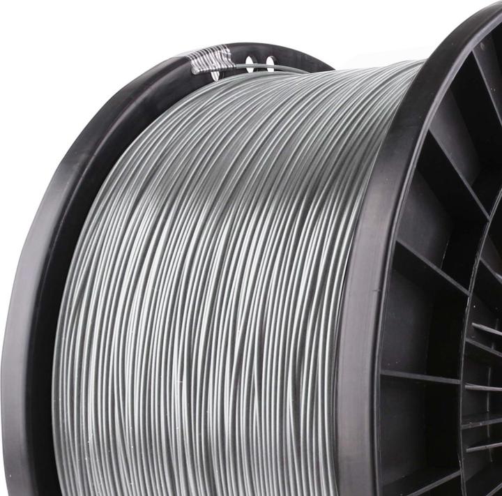 Actual product image eSUN PLA+ Filament 1.75mm Silver 5Kg (PLA+, 1.75 mm, 5000 g)