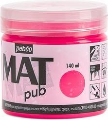 Produktbild Pebeo Acrylic Mat Pub (Fluoreszierend Rosa, 140 ml)