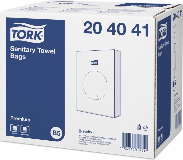 Produktbild Tork Hygienebeutel Premium B5 204041 HDPE (25 x, 2 l)