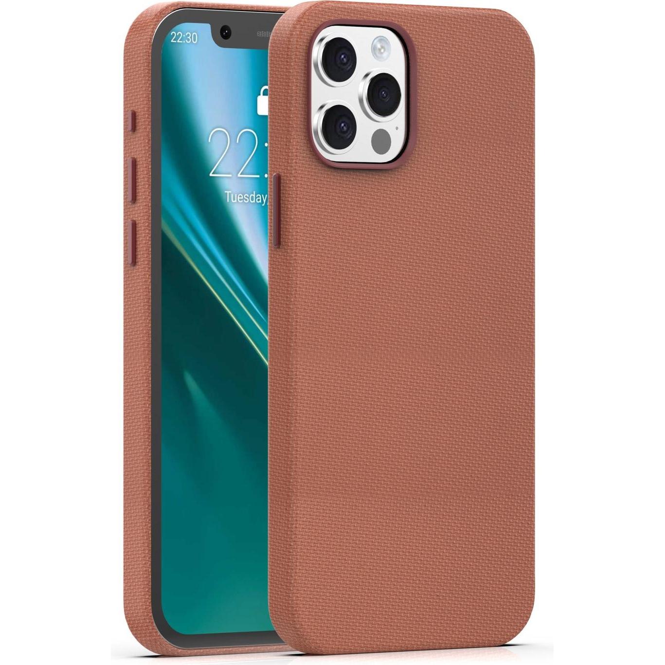 Etteri Elegant Mag case for iPhone 12 / 12 Pro 6,1" brown (Apple iPhone 12, Apple iPhone 12 Pro), Cover smartphone, Marrone