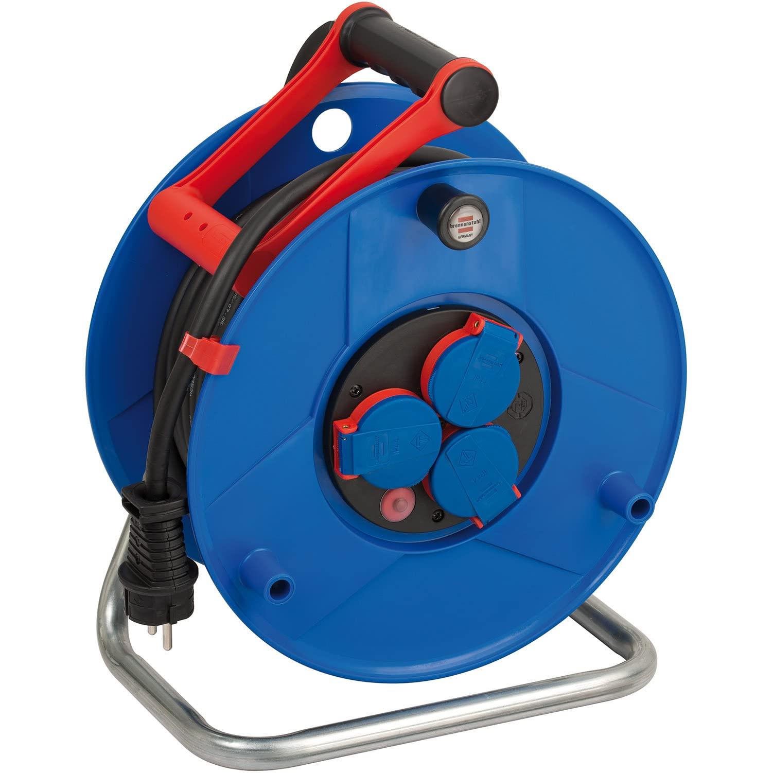 Brennenstuhl, Kabelrolle, IP44 Schuko cable reel 25m 2.5mm (25 m, 2.50 mm²)