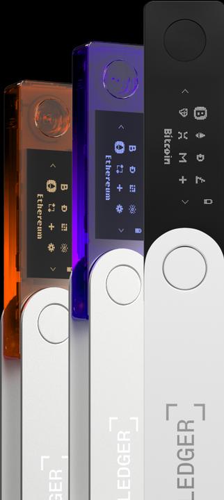 Produktbild Ledger Nano X - Orange (Litecoin, Dash, Bitcoin, Dogecoin, Ethereum Classic)