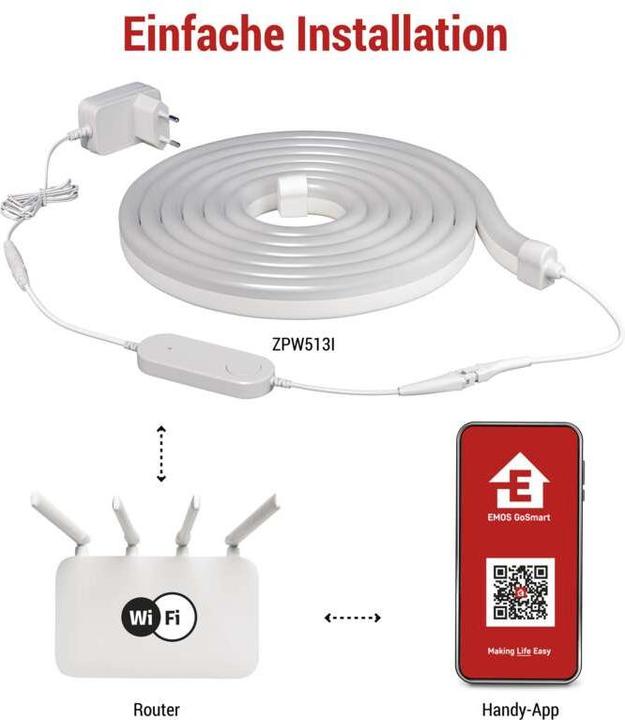 Produktbild Emos Gosmart LED Neon Strip 5m (500 cm)