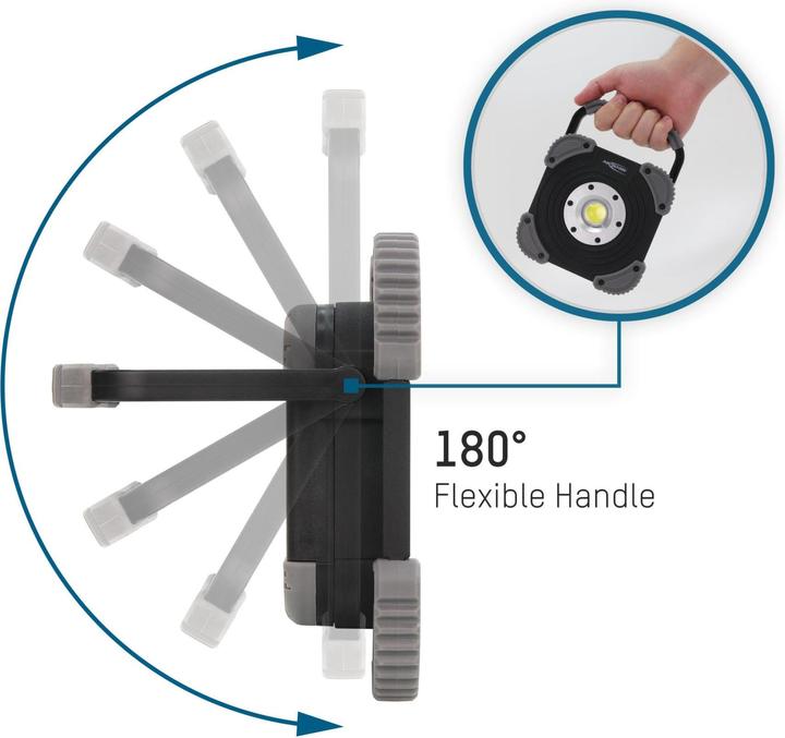 Actual product image Ansmann LED construction spotlight (1400 lm)