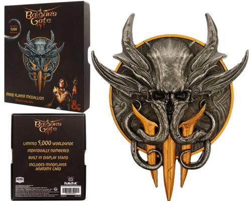 Actual product image Fanattik Dungeons & Dragons Medallion Baldur's Gate 3 Limited Edition