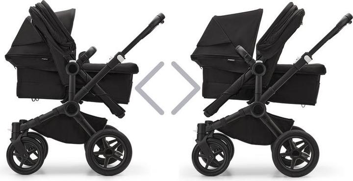 Actual product image Bugaboo Donkey 5 Duo extension set complete, black