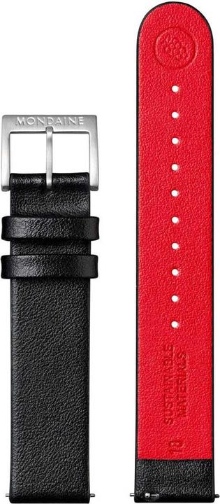 Immagine prodotto Mondaine Classic - Vegan poliert Wochentag / Datum (Orologio da polso analogico, Fatto in Svizzera, 36 mm)