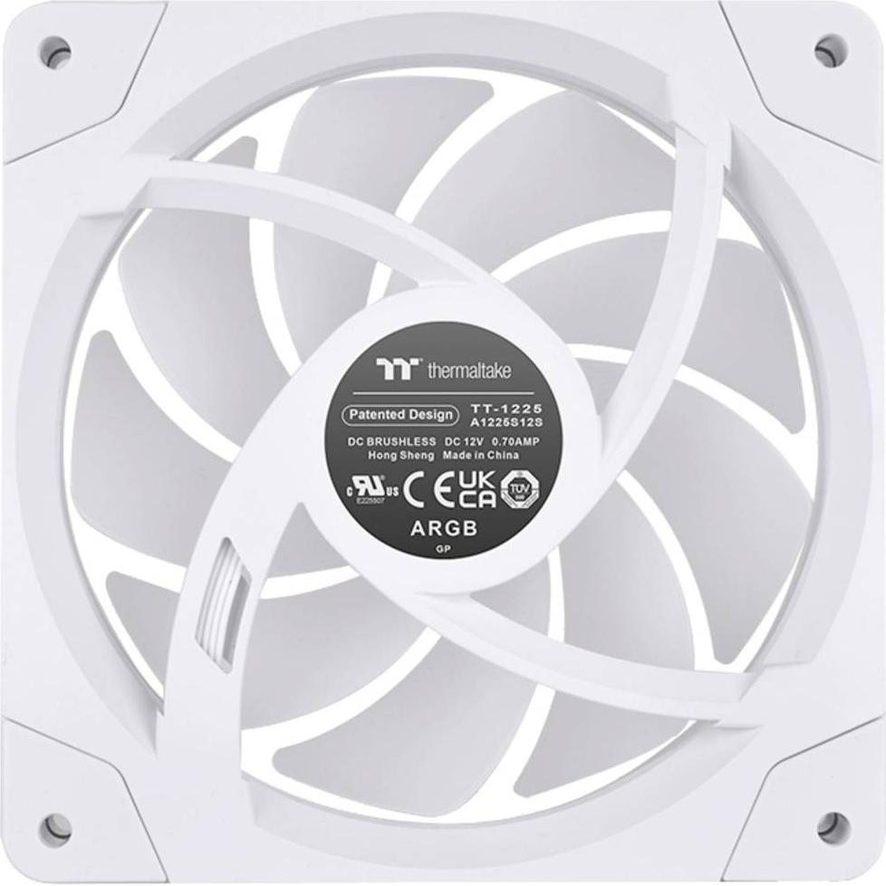 Thumbnail - Thermaltake SwaFan EX12 (120 mm, 1 x), PC Lüfter, Weiss