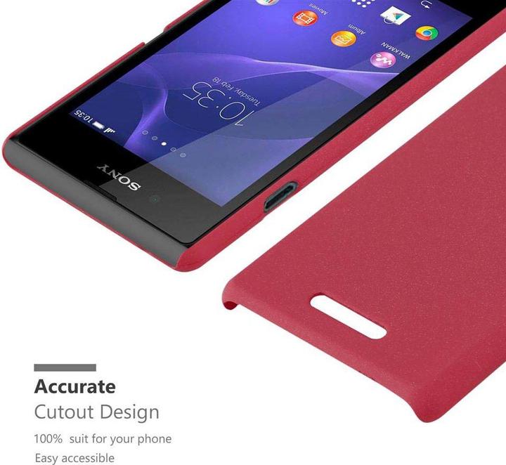 Produktbild Cadorabo Hard Cover Frosty Cover (Sony Xperia E3)