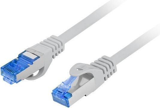 Actual product image Lanberg Patchcord Cat.6a S/Ftp Lszh Cca 0.25m Szary Fluke Passed (S/FTP, CAT6a, 0.25 m)