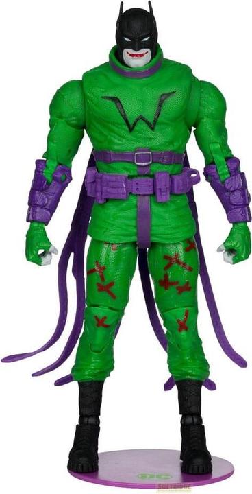 Produktbild McFarlane DC Multiverse Actionfigur Batman (Batman: Last Knight on Earth) Jokerized (Gold Label) 18 cm