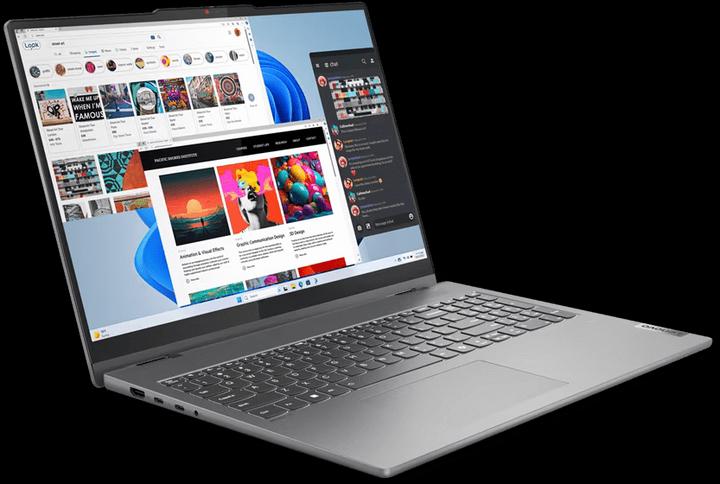 Actual product image Lenovo IdeaPad 5 2-in-1 (16", AMD Ryzen 7 8845HS, 16 GB, 1000 GB, CH)