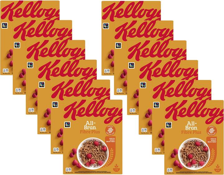Immagine prodotto Kellogg's Cerealien All Bran Fiber Plus 12 x 500 (6000 g)