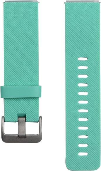 Immagine prodotto JTI Braccialetto in TPU compatibile con Fitbit Blaze - Turchese (Plastico, Sfavillio)