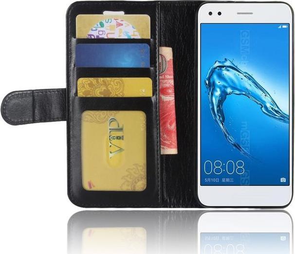 Actual product image MU Classic Crazy Horse Leather Cover (Huawei Y6 Pro (2017))