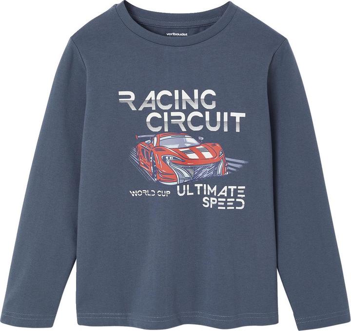 Immagine prodotto Vertbaudet Jungen Shirt mit witzigem Sport-Print (110)