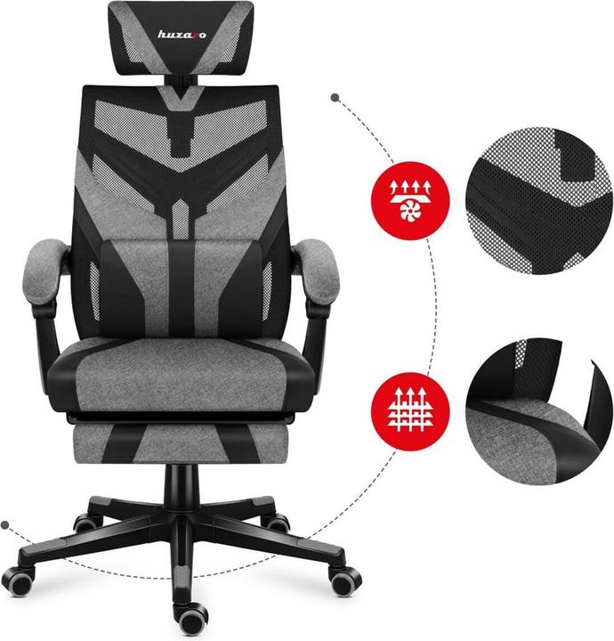 Produktbild Huzaro COMBAT 5.0 GREY Gaming Chair