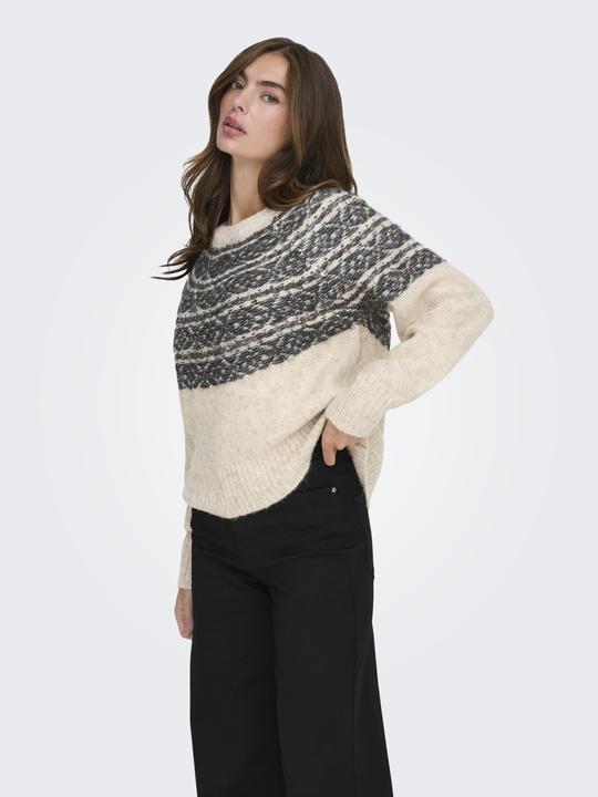 Produktbild Only Onlsidona Life Ls Jq O-Neck KNT (M)