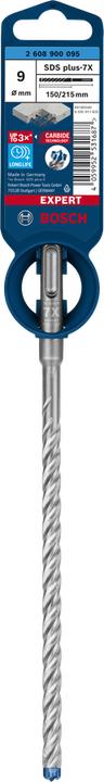 Produktbild Bosch Professional Zubehör EXPERT SDS plus-7X Hammerbohrer, 9 x 150 x 215 mm (9 Millimeter)