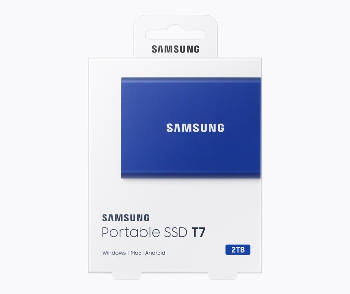 Image du produit Samsung Portable T7 Blue (2000 Go)