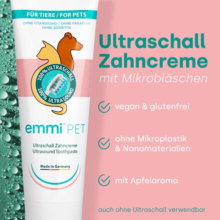 Produktbild Emmi-pet Zahnpasta für die Ultraschallzahnbürsten (Hund, 75 ml)
