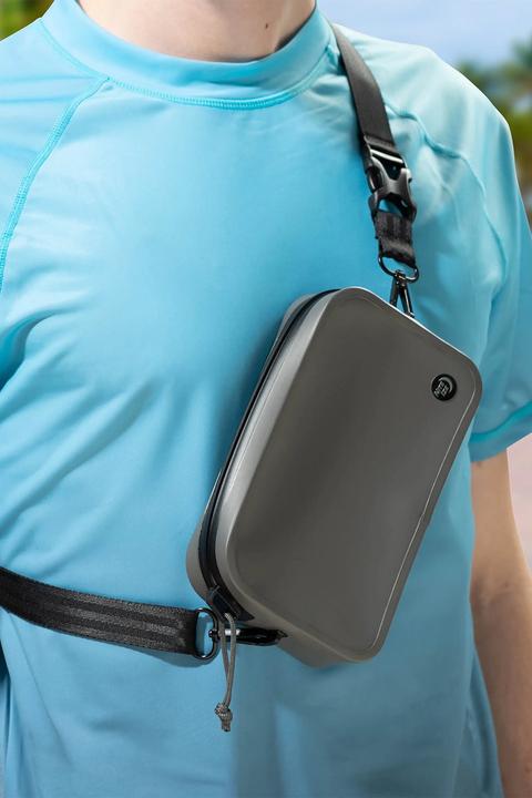 Image du produit Nite Ize RunOff Hip Anthrazit Wasserdichte Tasche