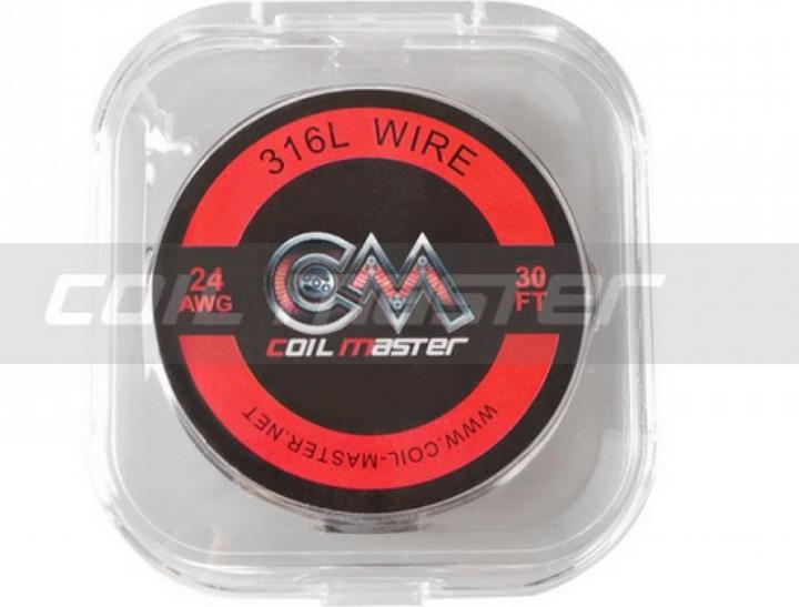 Coil Master Wrapping wire 316L 30feet 24GA (1x)