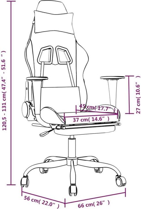 Image du produit vidaXL Gaming-Stuhl